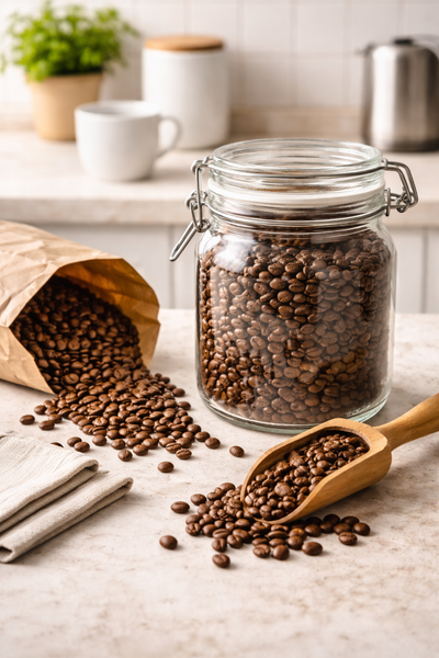 How should you store coffee?