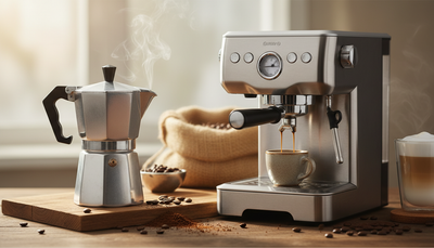 Waarom een moka pot geen echte espresso maakt