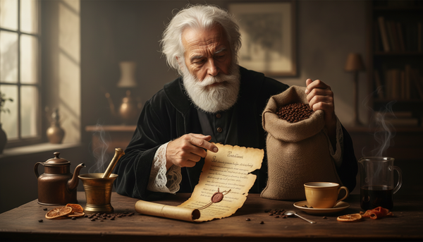 Sir William Harvey's testamentair koffie-infuus