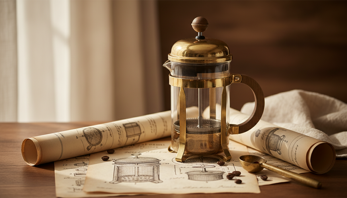 Hoe de 'French Press' per ongeluk werd gepatenteerd